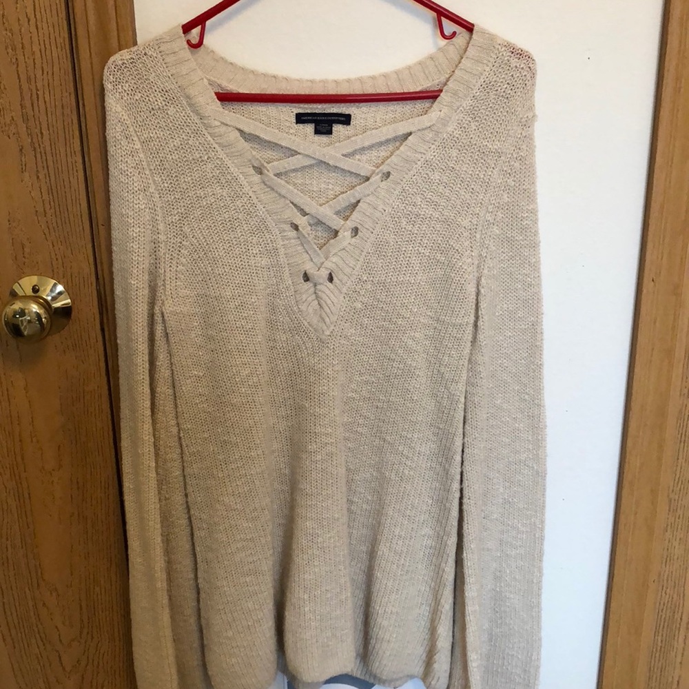 *FINAL PRICE* American Eagle Bell Sleeve Sweater